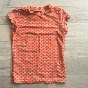Girls short‎ sleeve rash, guard size 10.